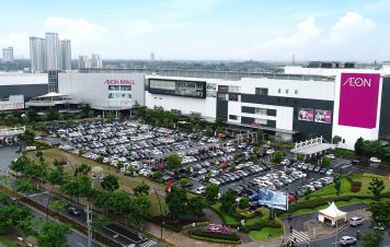 Gedung AEON Mall dekat apartemen Gading Serpong